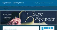 Desktop Screenshot of kayespencer.com